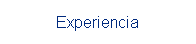 Cuadro de texto: Experiencia